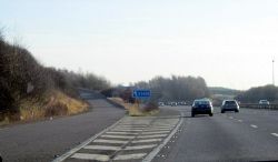 M40 Motorway Junction 16 For A3400 - Geograph - 3286969.jpg