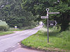 Signpost on the B5314 - Geograph - 832649.jpg