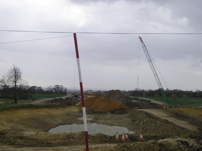 File:A421 Great Barford Bypass Construction.JPG