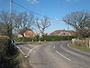 Road junction on Wittersham Road - Geograph - 1743093.jpg