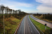 The M6 slip road - Geograph - 1579485.jpg
