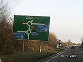 A418 M40 J8a sign.jpg