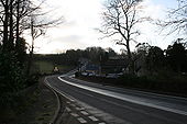 A429 at Fossebridge - Geograph - 1093098.jpg