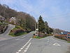 B4569 ar gyrion Llanidloes - B4569 on the outskirts of Llanidloes - Geograph - 393657.jpg