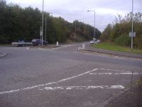 Roundabout on the Amersham bypass (C) David Howard - Geograph - 2633037.jpg