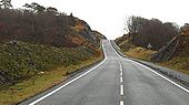 The new alignment of the A830 - Geograph - 1717835.jpg