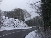 The A469 just south of the Travellers Rest, Cardiff.jpg