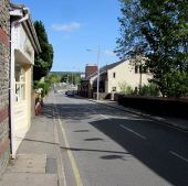 North along Libanus Road, Ebbw Vale - Geograph - 4495623.jpg