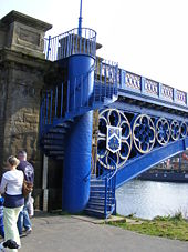 Spiral Staircase, Stourport Bridge - Geograph - 1216992.jpg