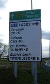 New regional road signage erected along the detrunked N8 - Coppermine - 22138.jpg