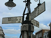 Old fingerposts in Sevenoaks town centre - Coppermine - 6358.jpg