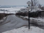 Winterborne Stickland- downhill from Normandy Lodge - Geograph - 5710885.jpg