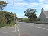 View east along the A5 from Caer-glaw Xroads - Geograph - 971481.jpg