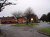 Unusual roundabout on Overdale Road - Geograph - 1690070.jpg