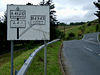 Road sign near Ponterwyd, Ceredigion - Geograph - 1419592.jpg