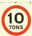 Weight limit in tons - phased out in 1981