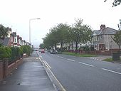 Caerphilly Rd, Cardiff, looking north - Geograph - 938222.jpg
