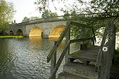 Swinford toll bridge on an early May morning - Geograph - 1279753.jpg