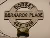 Broadwindsor- detail of Bernards Place signpost - Geograph - 1784568.jpg