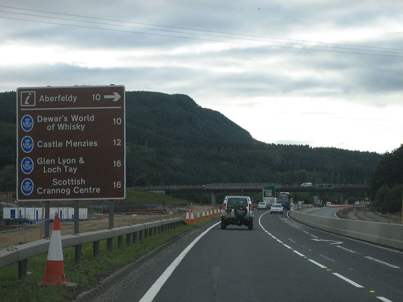 File:A9 Ballinluig Roadworks - Coppermine - 14881.jpg