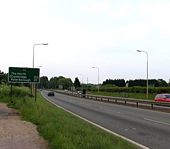 A1 Great North Road looking northwards - Geograph - 455231.jpg