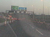 M10 divergence - now signposted as the A414 - Coppermine - 20934.jpg