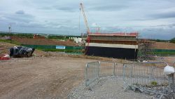 Bridgewater Junction - Mersey Gateway Construction - Geograph - 4970208.jpg