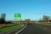 Approaching the Shinewater Roundabout - Geograph - 2697761.jpg