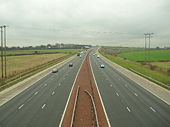 M1 between J47 and J46, Garforth - Geograph - 121477.jpg