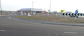 New roundabout and Services - Geograph - 707712.jpg