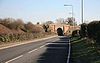 Lincoln - Sleaford line arch bridge over B1190 - Geograph - 1740590.jpg