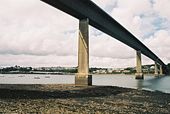 Cleddau Bridge and Milford Haven - Geograph - 484565.jpg