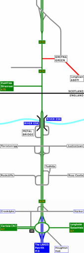 1974 Strip Map of the A74 I - Coppermine - 2241.JPG