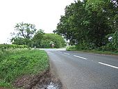 B4450 junction with A436 - Geograph - 181281.jpg