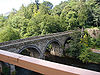 River Dee road bridge at Berwyn - Geograph - 859669.jpg