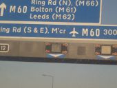 M62 J12 Eccles interchange sign - Coppermine - 18058.JPG