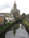 Truro Cathedral and River - Geograph - 1265800.jpg
