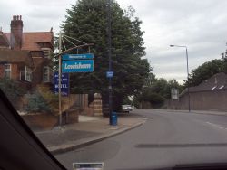 Lewisham Council Sign in Sydenham.JPG