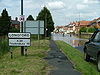 Longford village flooding on Tewkesbury Road (A38) - Geograph - 502922.jpg