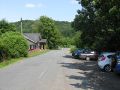 The former A44 through the village