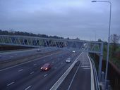 The M25 from Chalfont Lane, West Hyde - Geograph - 2676848.jpg