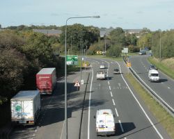 2009 - A4174 Bristol ring road at Siston Common - Geograph - 1550800.jpg