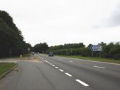 Turning for Starcross, on the A380 - Geograph - 1994375.jpg