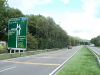 Monmouth - A40 approaches A466 roundabout - Geograph - 2099491.jpg