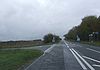 The old A417 with the road to the new dual carriageway on the left - Geograph - 1553990.jpg