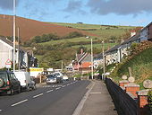 Valley road north through Llangeinor - Geograph - 1019739.jpg