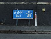 A6144(M) World Tour. A wall in Wolverhampton. - Coppermine - 17982.jpg