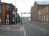 A15 Lincoln, Canwick Road Tidal Flow - Coppermine - 12561.JPG