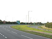 A453 approaching Jct 24 - Geograph - 1437391.jpg