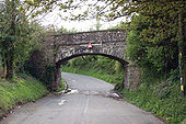 Old A39- Old railway bridge, St Kew Highway (2) - Geograph - 1285056.jpg